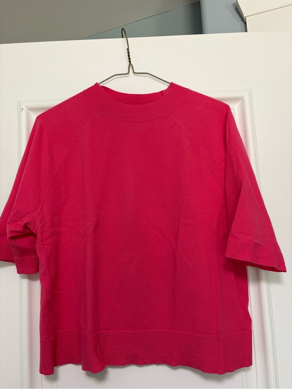 Joe Fresh Hot Pink Knit Tee
